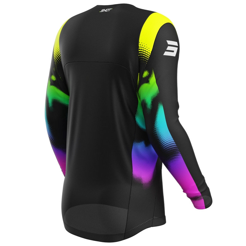Dětský motokrosový dres Shot Contact Nitro černé