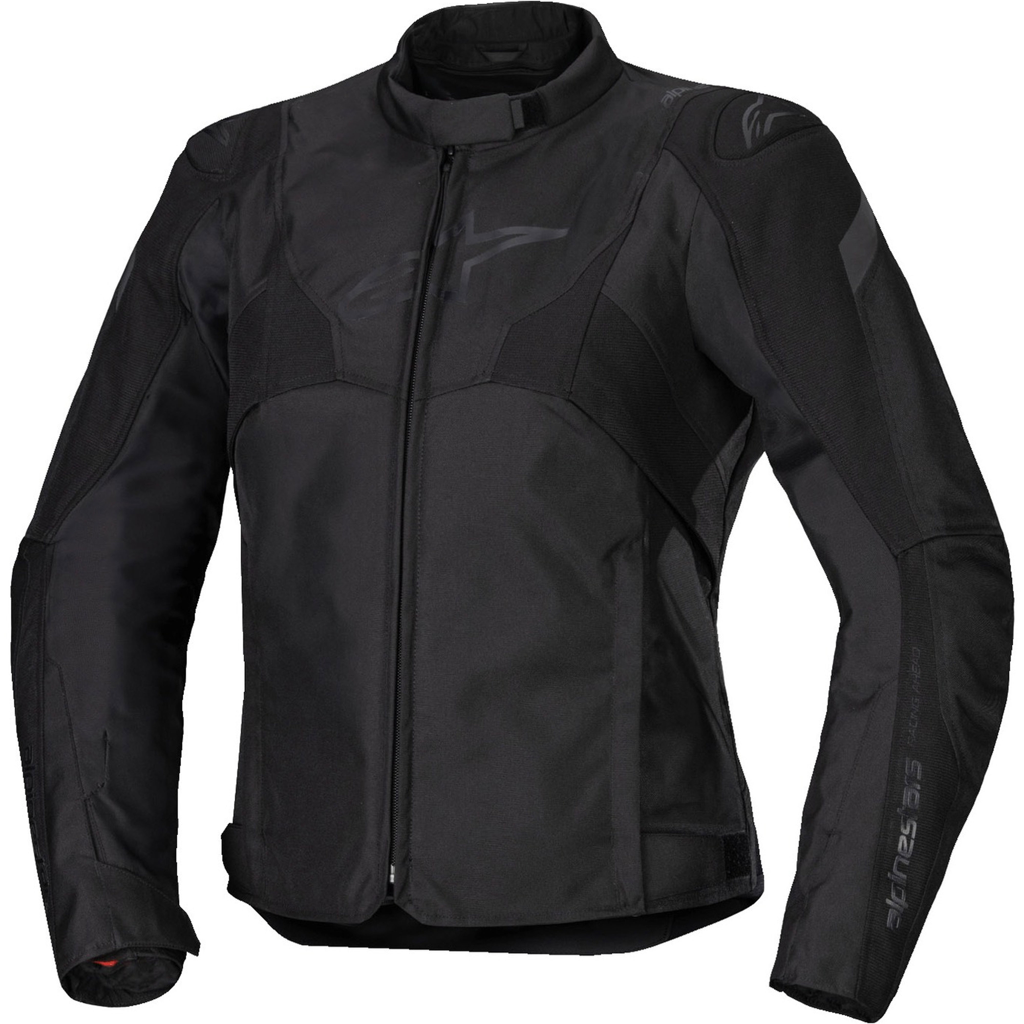 Dámská bunda na motorku Alpinestars Stella T-Jaws 4 Waterproof černo-černá Velikost: XS