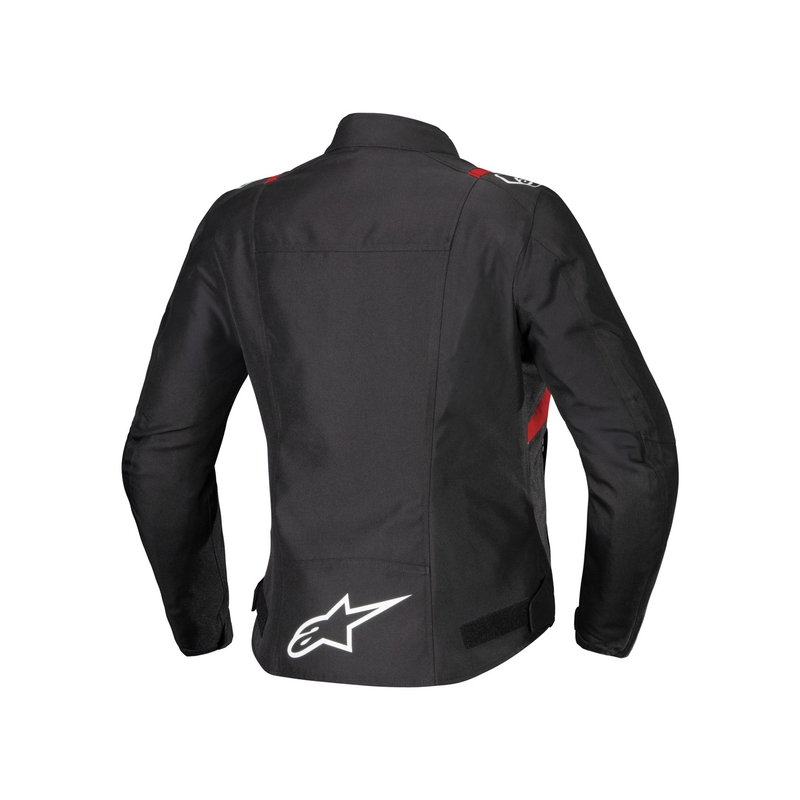 Dámská bunda na motorku Alpinestars Stella T-SPS 2 Waterproof černo-bílo-fluo červená