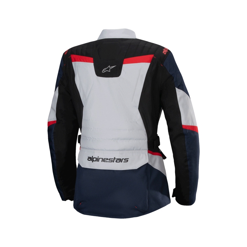 Dámská bunda na motorku Alpinestars Stella ST-1 Waterproof modro-černo-červená
