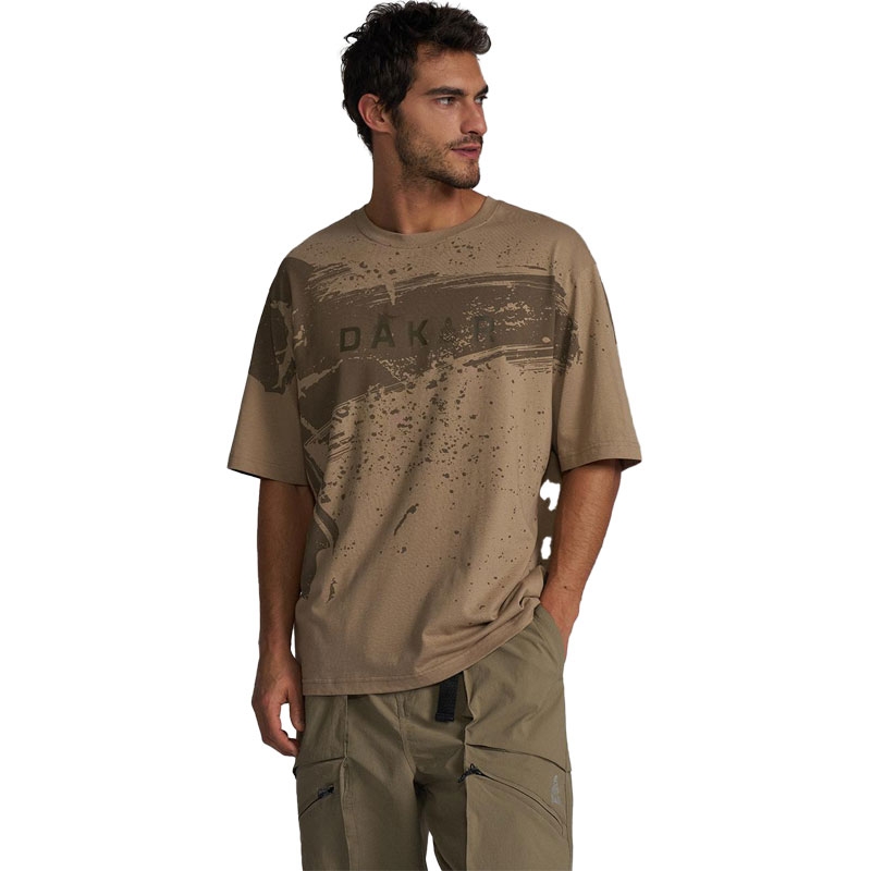 Tričko DAKAR OV 0724 camo béžové