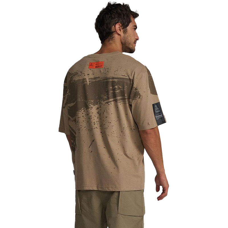 Tričko DAKAR OV 0724 camo béžové
