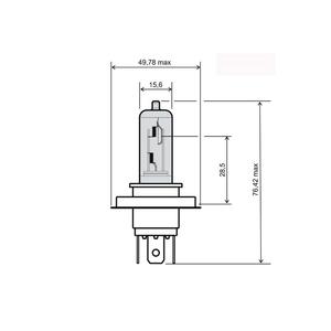Žárovka RMS 246510185 12V 35/35W, HS1 bílá