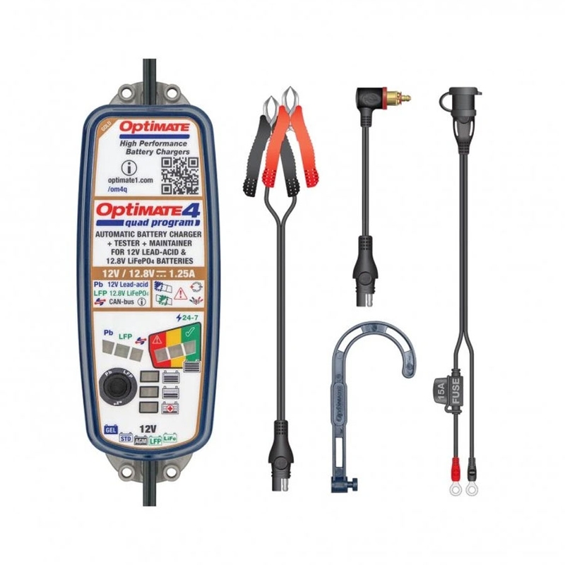 Nabíječka baterií OPTIMATE 4 QUAD TM630-PR