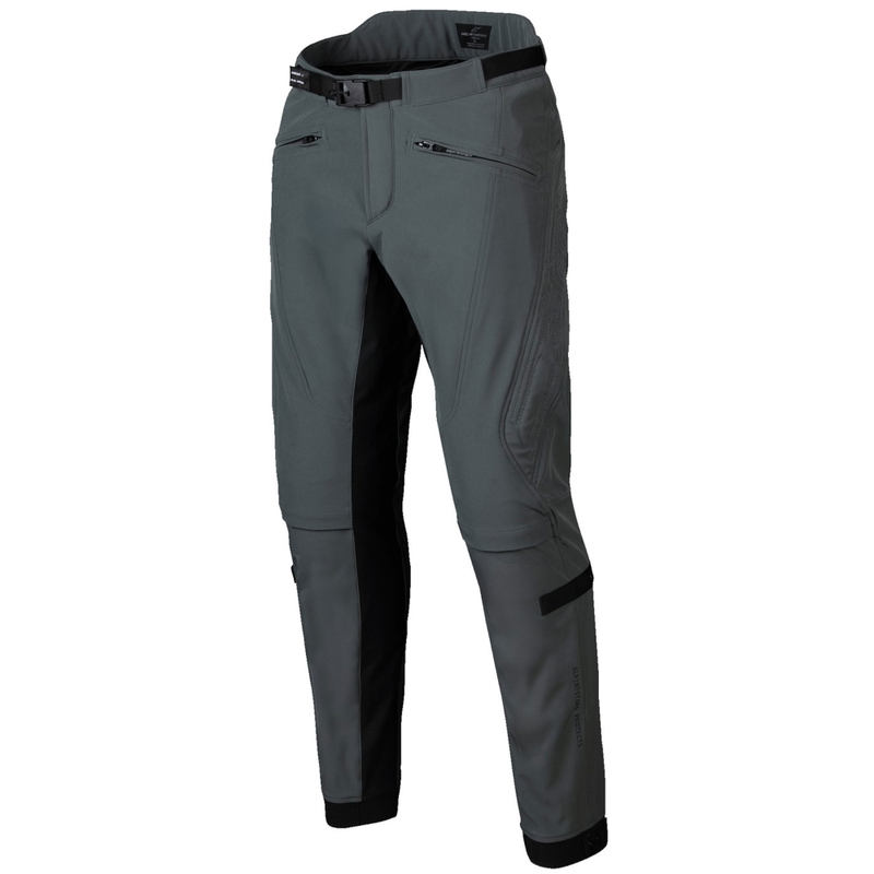 Kalhoty na motorku Alpinestars Alden šedé