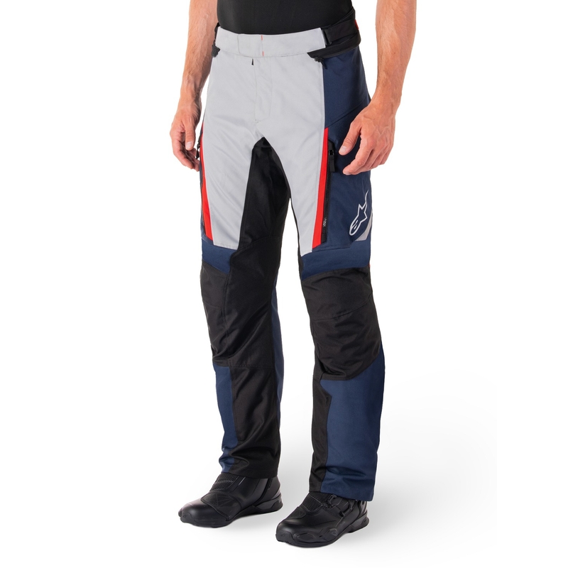 Kalhoty na motorku Alpinestars ST-1 Waterproof modro-černo-červené