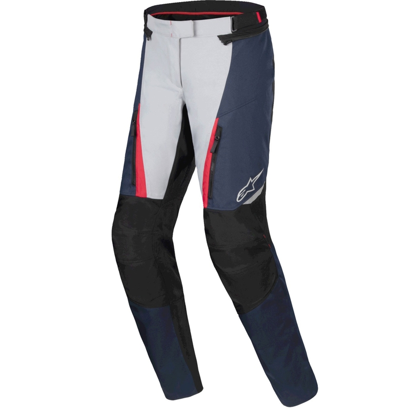 Dámské kalhoty na motorku Alpinestars Stella ST-1 Waterproof modro-černo-červené