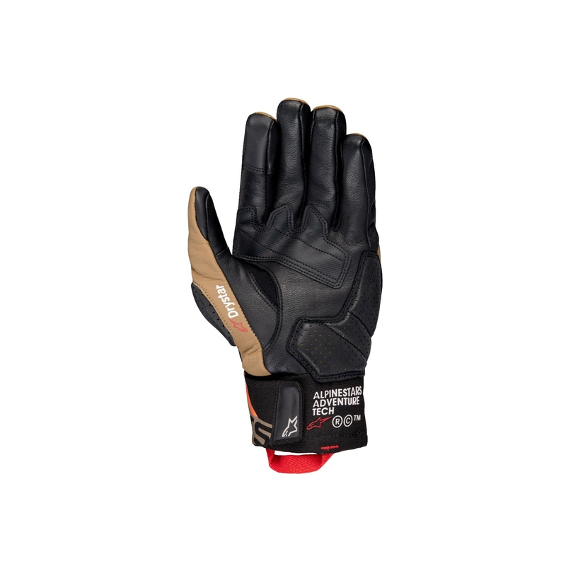 Rukavice na motorku Alpinestars Belize 3 Drystar černo-hnědé