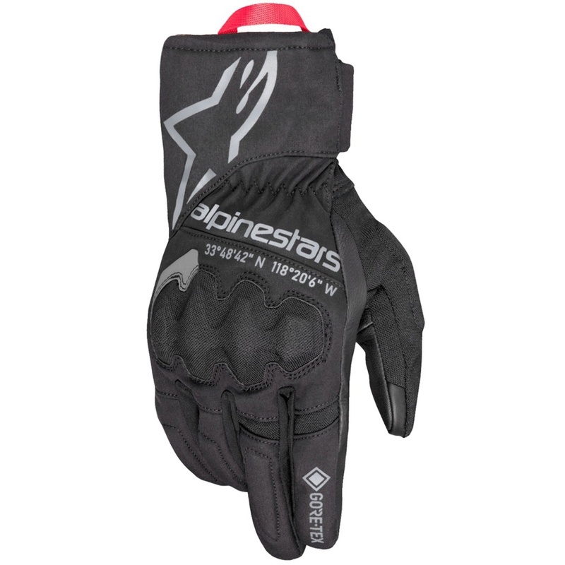 Rukavice na motorku Alpinestars Crestone Gore-Tex černé