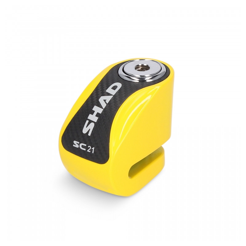 Zámek na kotouč SHAD SC21 žlutá průměr čepu 6mm