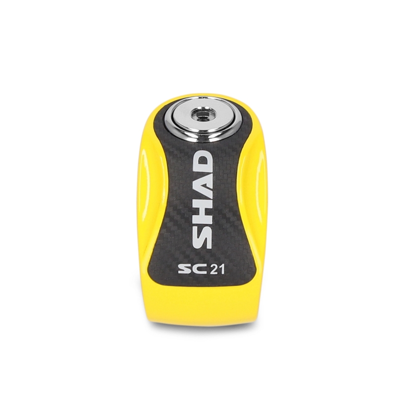 Zámek na kotouč SHAD SC21 žlutá průměr čepu 6mm