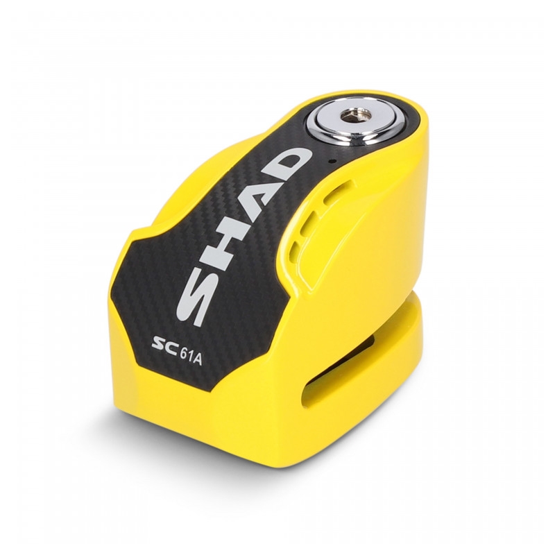 Zámek na kotouč SHAD SC61A žlutá pin 6mm