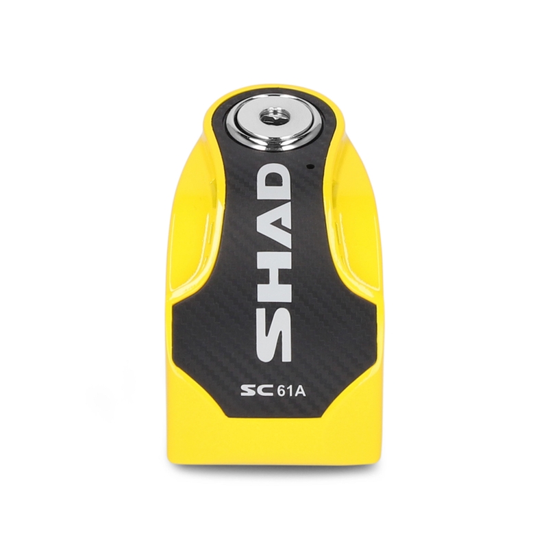 Zámek na kotouč SHAD SC61A žlutá pin 6mm