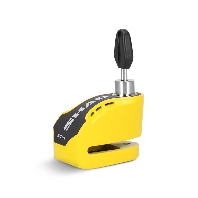 Zámek na kotouč SHAD SC61A žlutá pin 6mm