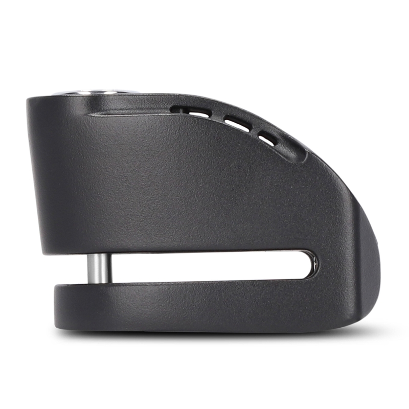 Zámek na kotouč s alarmem SHAD SC61A černý průměr čepu 6mm