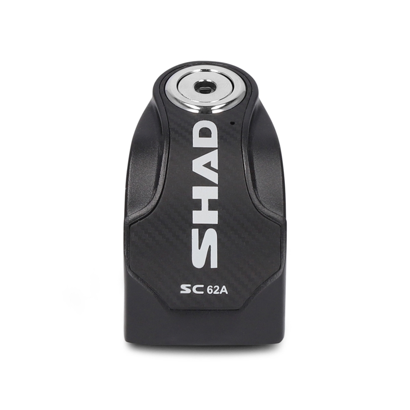 Zámek na kotouč s alarmem SHAD SC62A černý pin 10mm