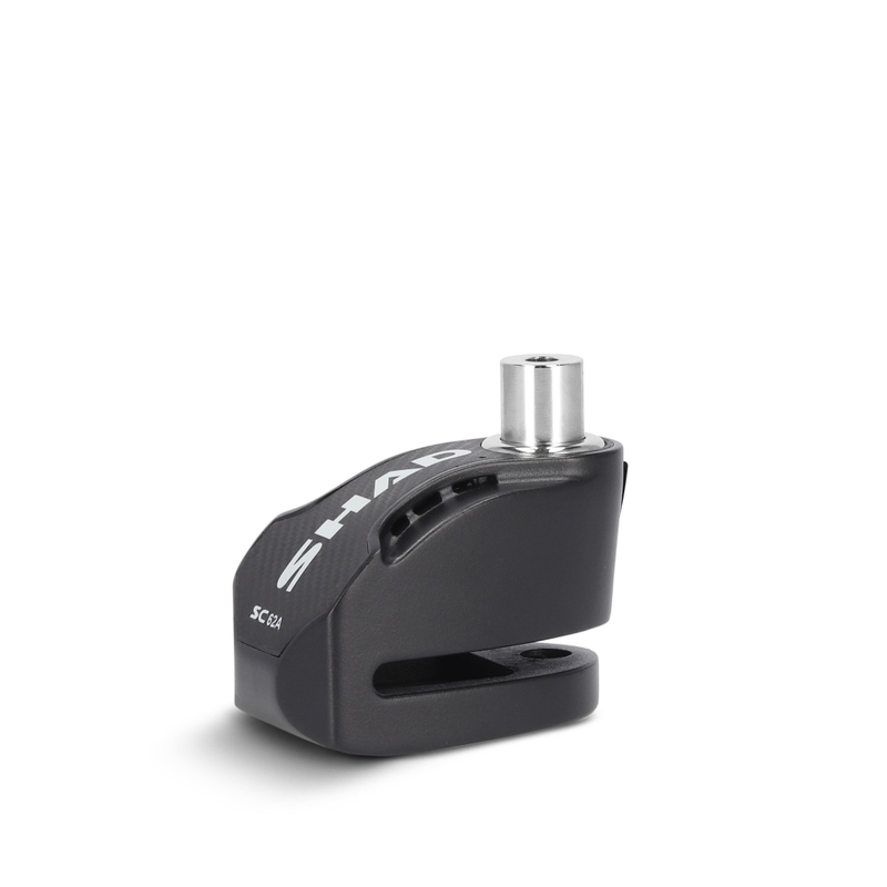 Zámek na kotouč s alarmem SHAD SC62A černý pin 10mm