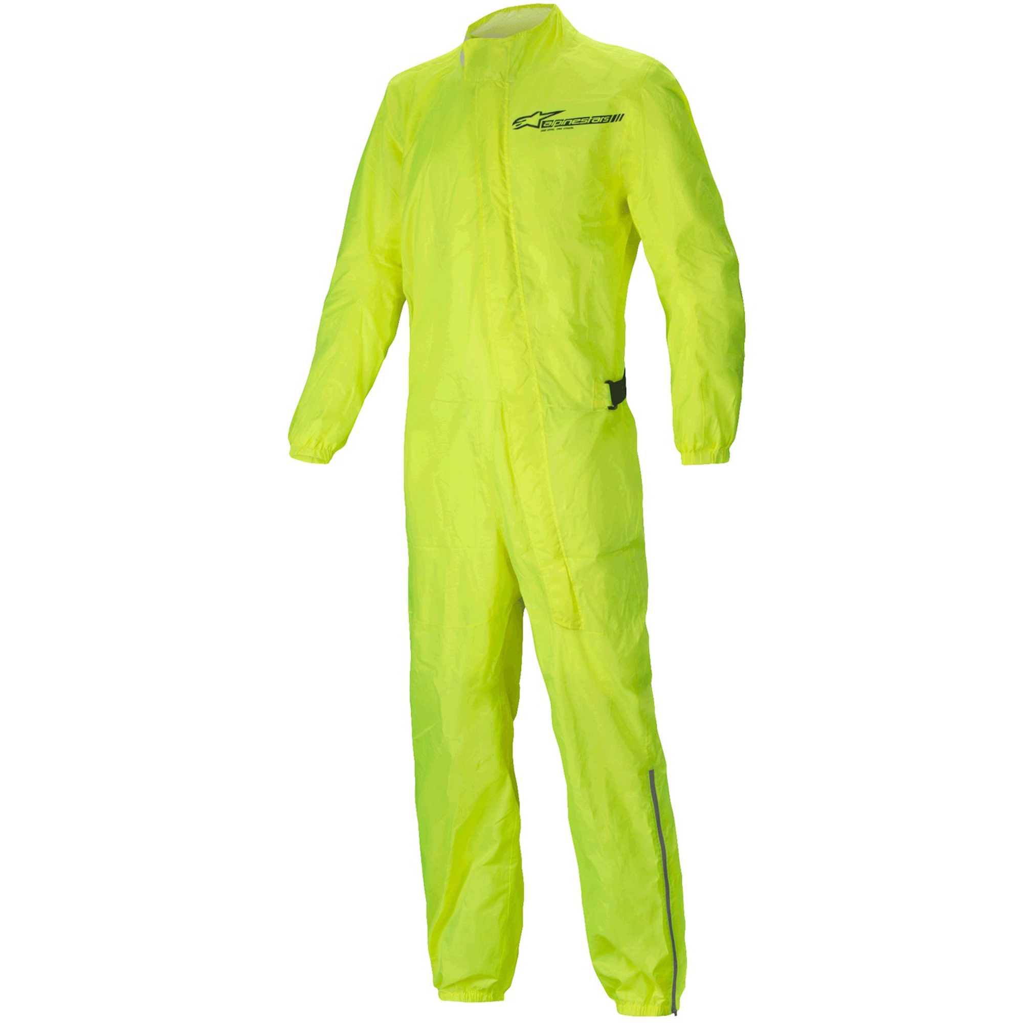 Nepromokavá kombinéza Alpinestars Hurricane Rain 2 fluo žlutá Velikost: XS