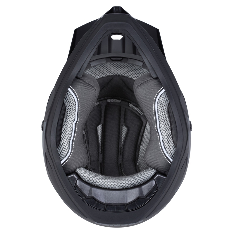 Dětská motokrosová helma na motorku Cassida Cross Cup 2 Napa matná pískovo-zeleno-fluo žluto-černá