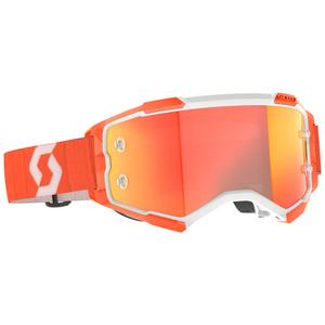 Motokrosové brýle SCOTT Fury CH oranžové s oranžovým zrcadlovým plexi