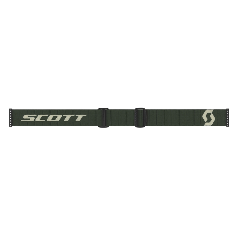 Motokrosové brýle SCOTT Fury LS khaki s šedým plexi