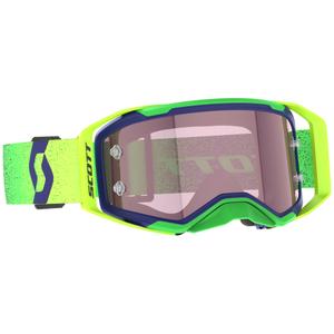 Motokrosové brýle SCOTT Prospect 2.0 AMP fialovo-fluo žluté s růžovým plexi