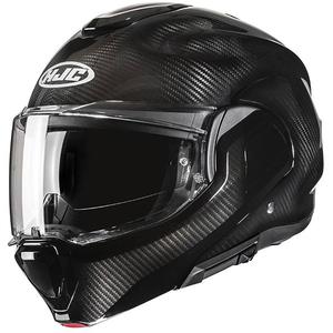 Překlápěcí helma na motorku HJC F100 Carbon černá