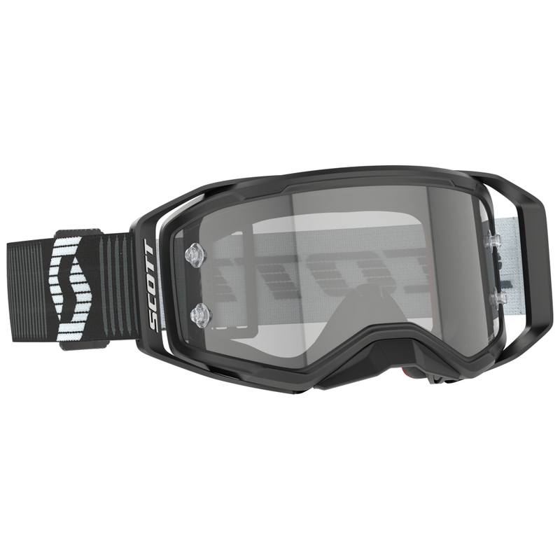 Motokrosové brýle SCOTT Prospect 2.0 LS černo-bílé s light sensitive plexi