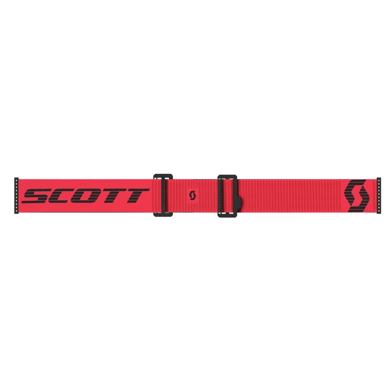 Motokrosové brýle SCOTT Prospect 2.0 červeno-černé se stříbrným plexi