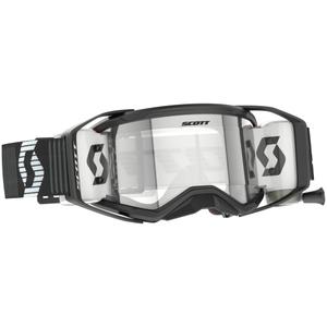Motokrosové brýle SCOTT Prospect 2.0 WFS černo-bílé s čirým plexi