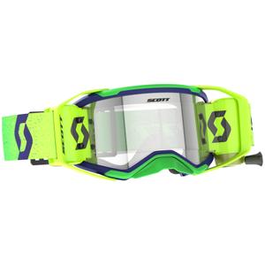 Motokrosové brýle SCOTT Prospect 2.0 WFS fialovo-fluo žluté s čirým plexi