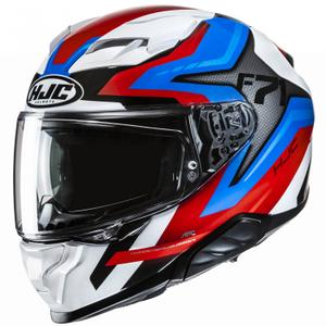 Integrální helma na motorku HJC F71 Fes MC21 bílo-modro-červená