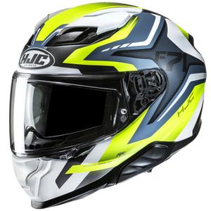 Integrální helma na motorku HJC F71 Fes MC3HSF bílo-fluo žlutá