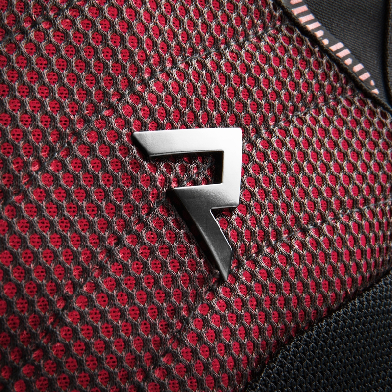 Dámská bunda na motorku Rebelhorn Jax černo-červená