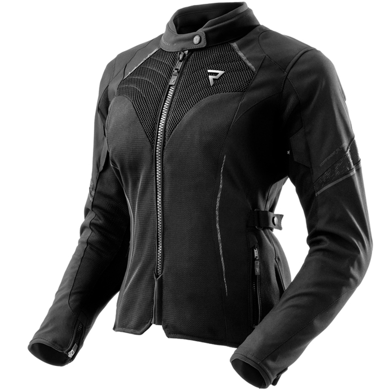 Dámská bunda na motorku Rebelhorn Jax černá