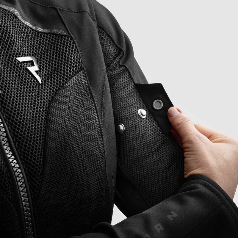 Dámská bunda na motorku Rebelhorn Jax černá