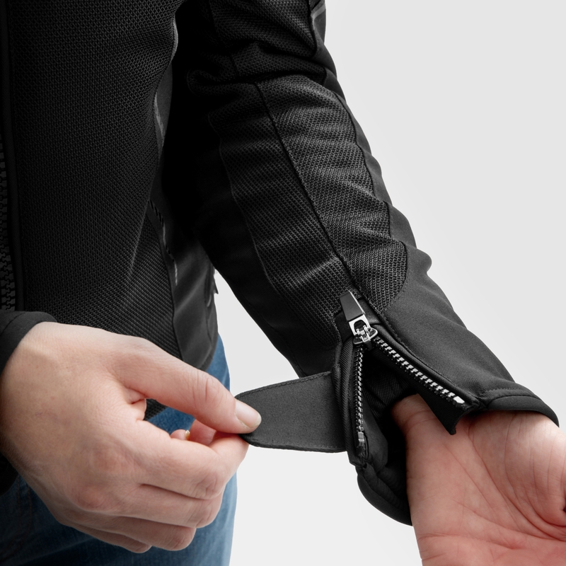 Dámská bunda na motorku Rebelhorn Jax černá