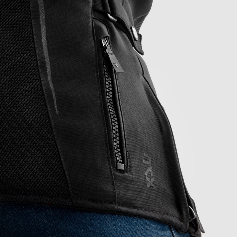 Dámská bunda na motorku Rebelhorn Jax černá