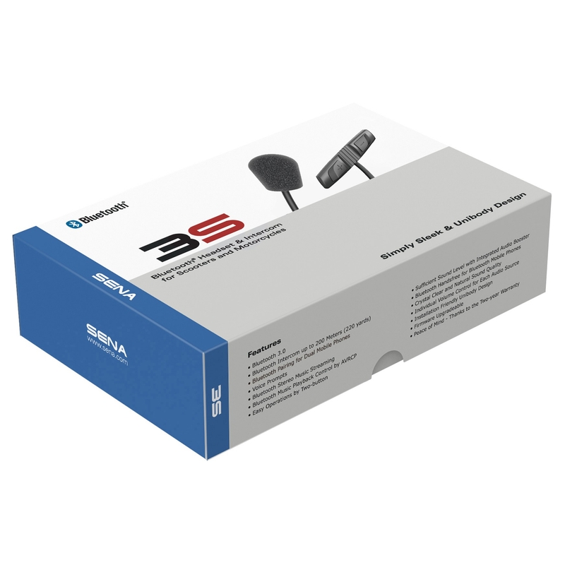 Bluetooth Intercom SENA 3S pro integrální přilby vč. mikrofonu výprodej