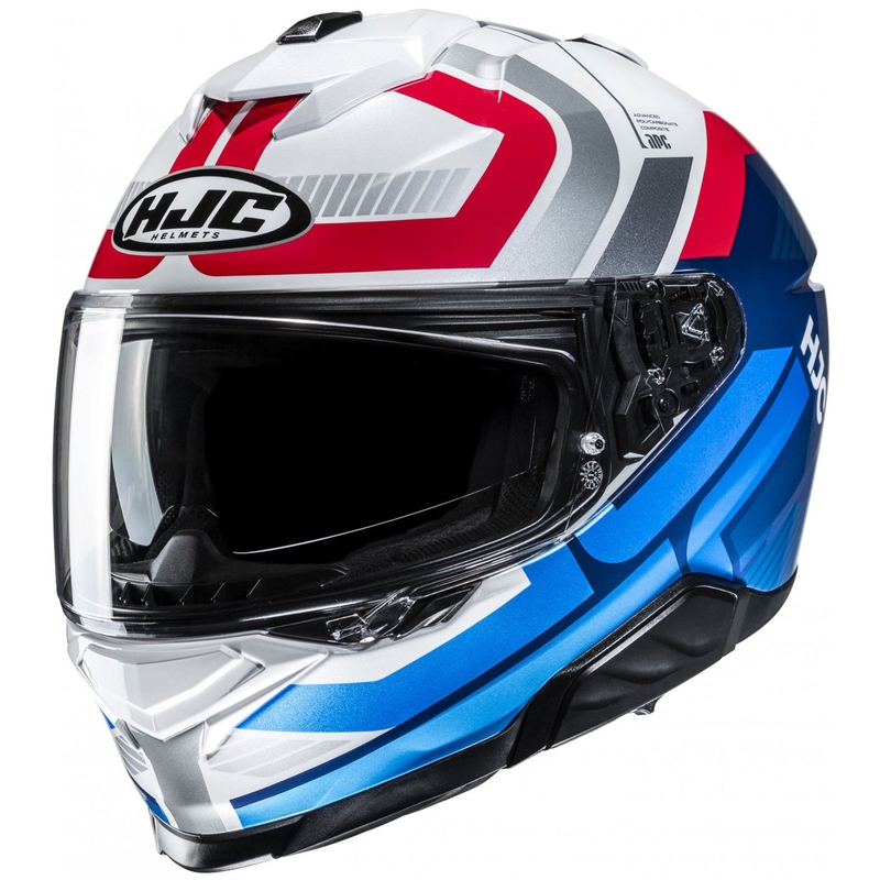Integrální helma na motorku HJC i71 Viz MC21 bílo-modro-červená
