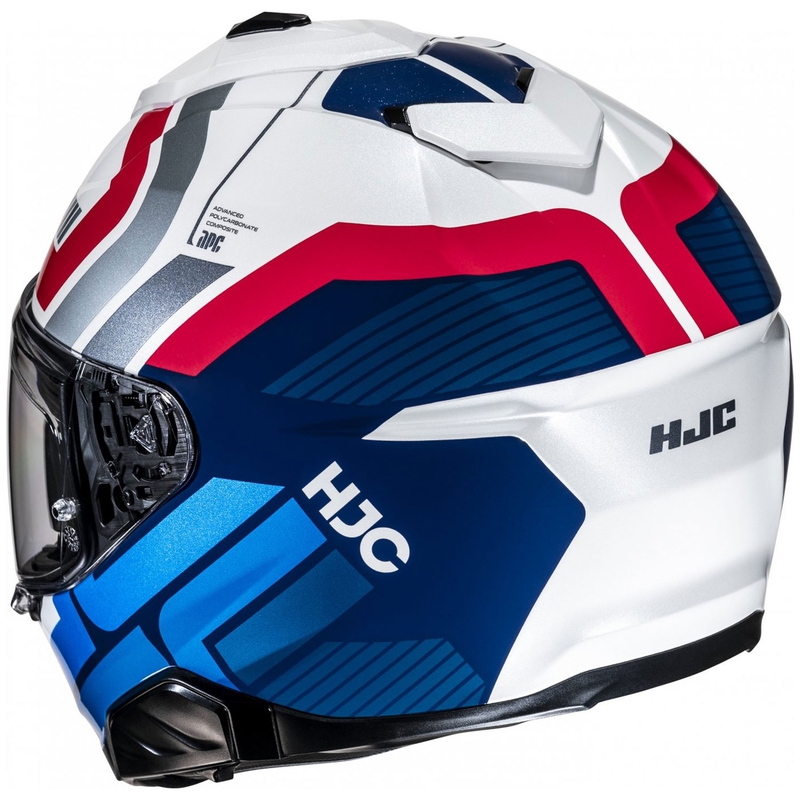 Integrální helma na motorku HJC i71 Viz MC21 bílo-modro-červená