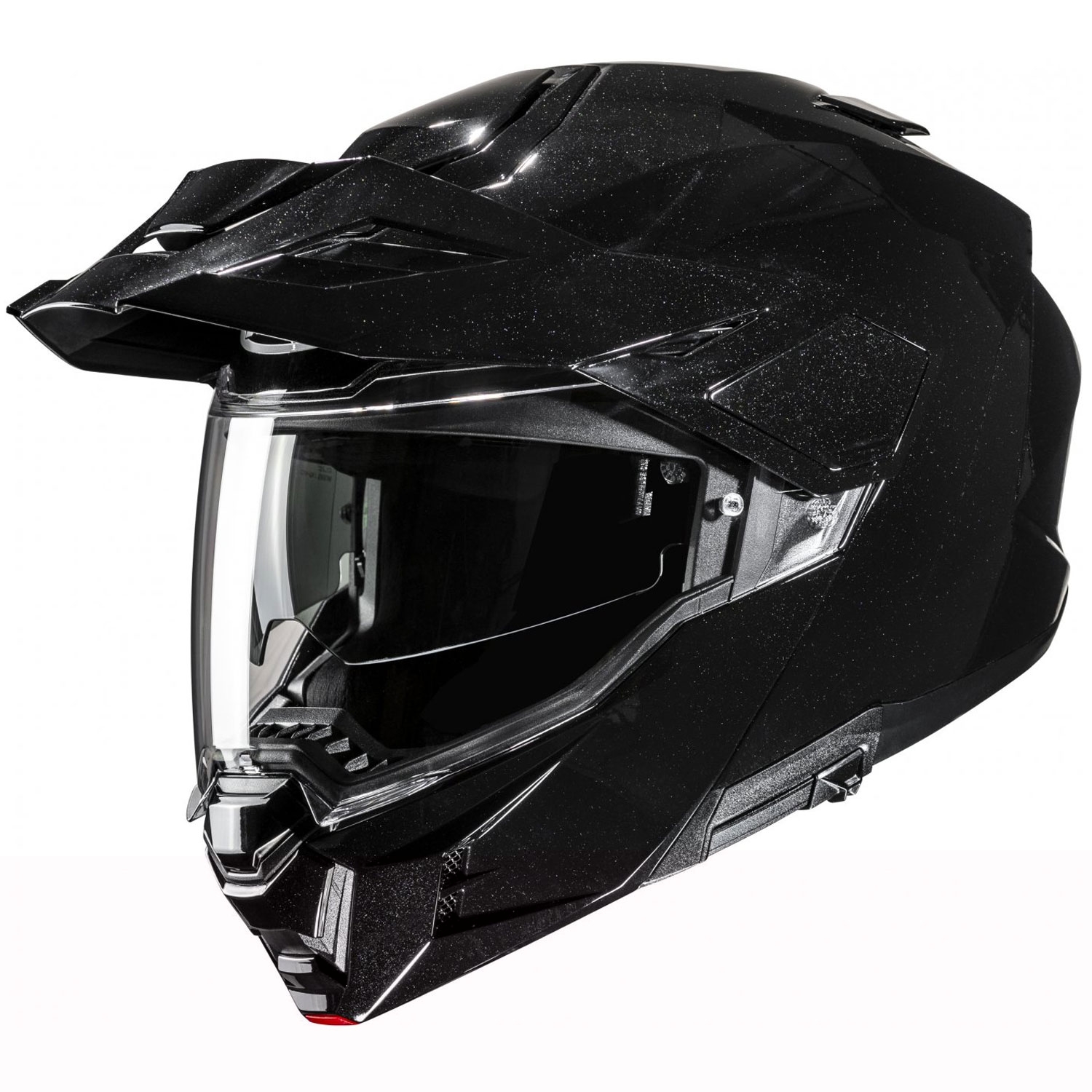 Výklopná helma na motorku HJC i80 Solid metalická černá Velikost: S