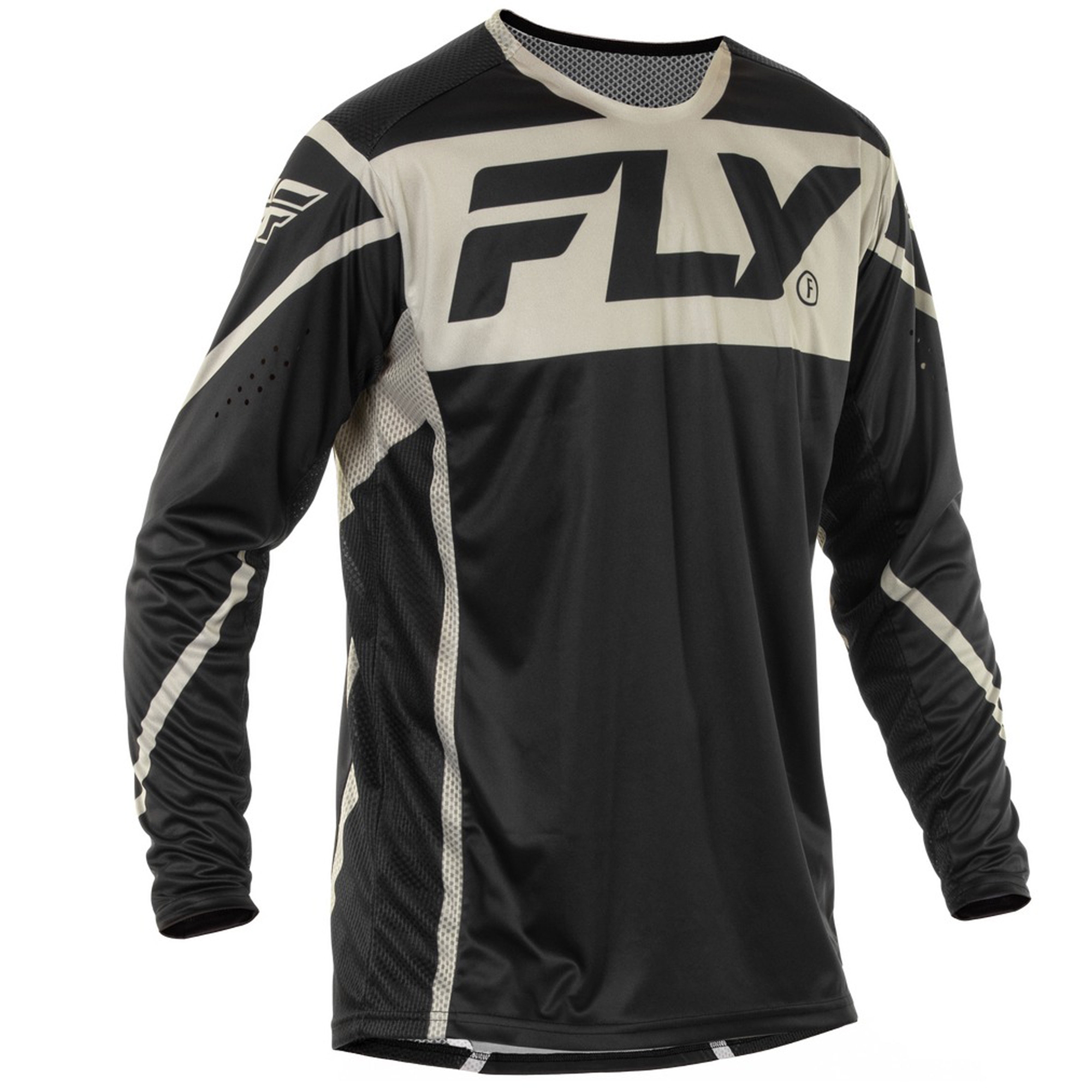 Motokrosový dres FLY Racing Lite černo-šedý Velikost: 2XL