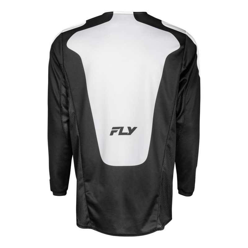 Motokrosový dres FLY Racing Kinetic Sym černo-bílý