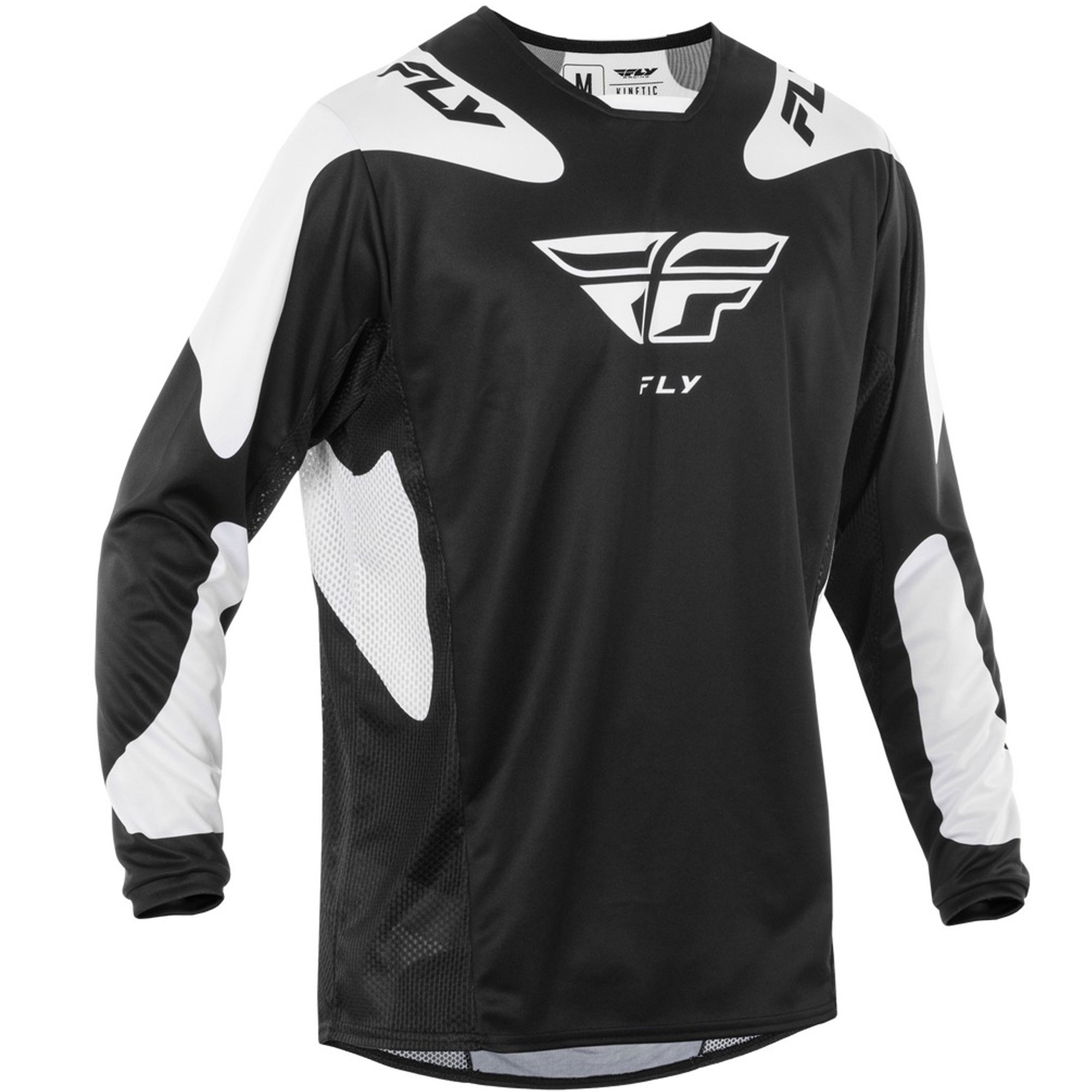 Motokrosový dres FLY Racing Kinetic Sym černo-bílý Velikost: L