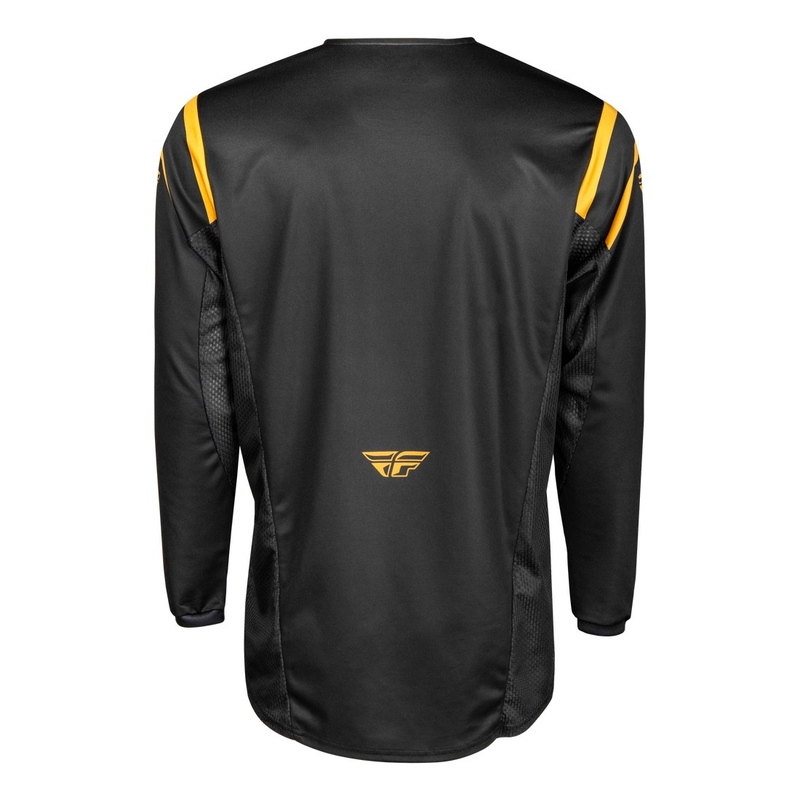 Motokrosový dres FLY Racing Kinetic Centre černo-zlatý