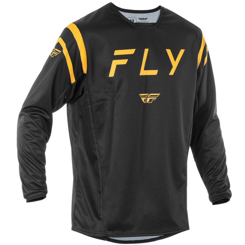 Motokrosový dres FLY Racing Kinetic Centre černo-zlatý