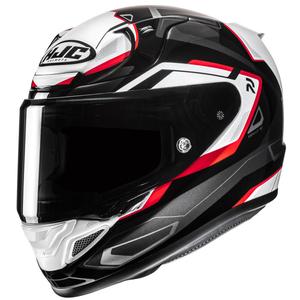 Integrální helma na motorku HJC RPHA 12 Brels MC1 černo-bílo-červená