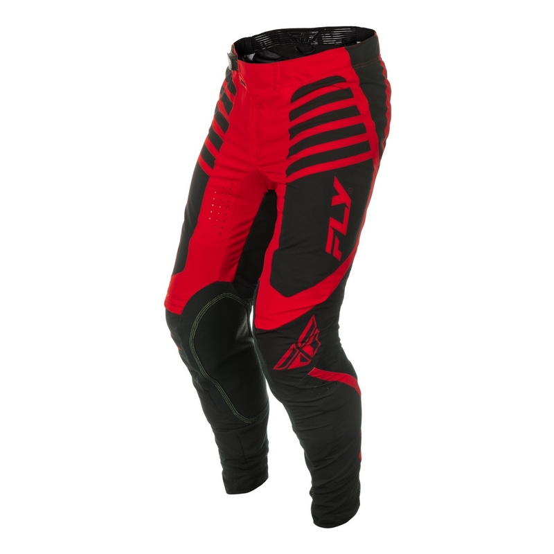 Motokrosové kalhoty FLY Racing Lite černo-červené
