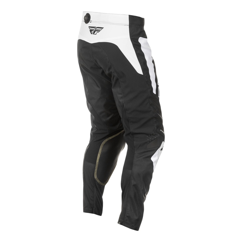 Motokrosové kalhoty FLY Racing Kinetic Sym černo-bílé